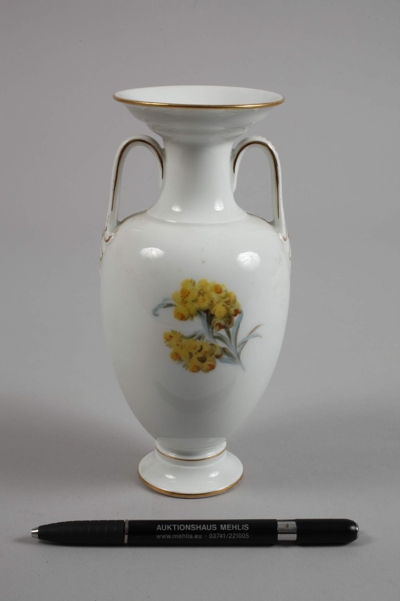 Meissen kleine Vase "Naturalistische Blume" - Bild 2 aus 4
