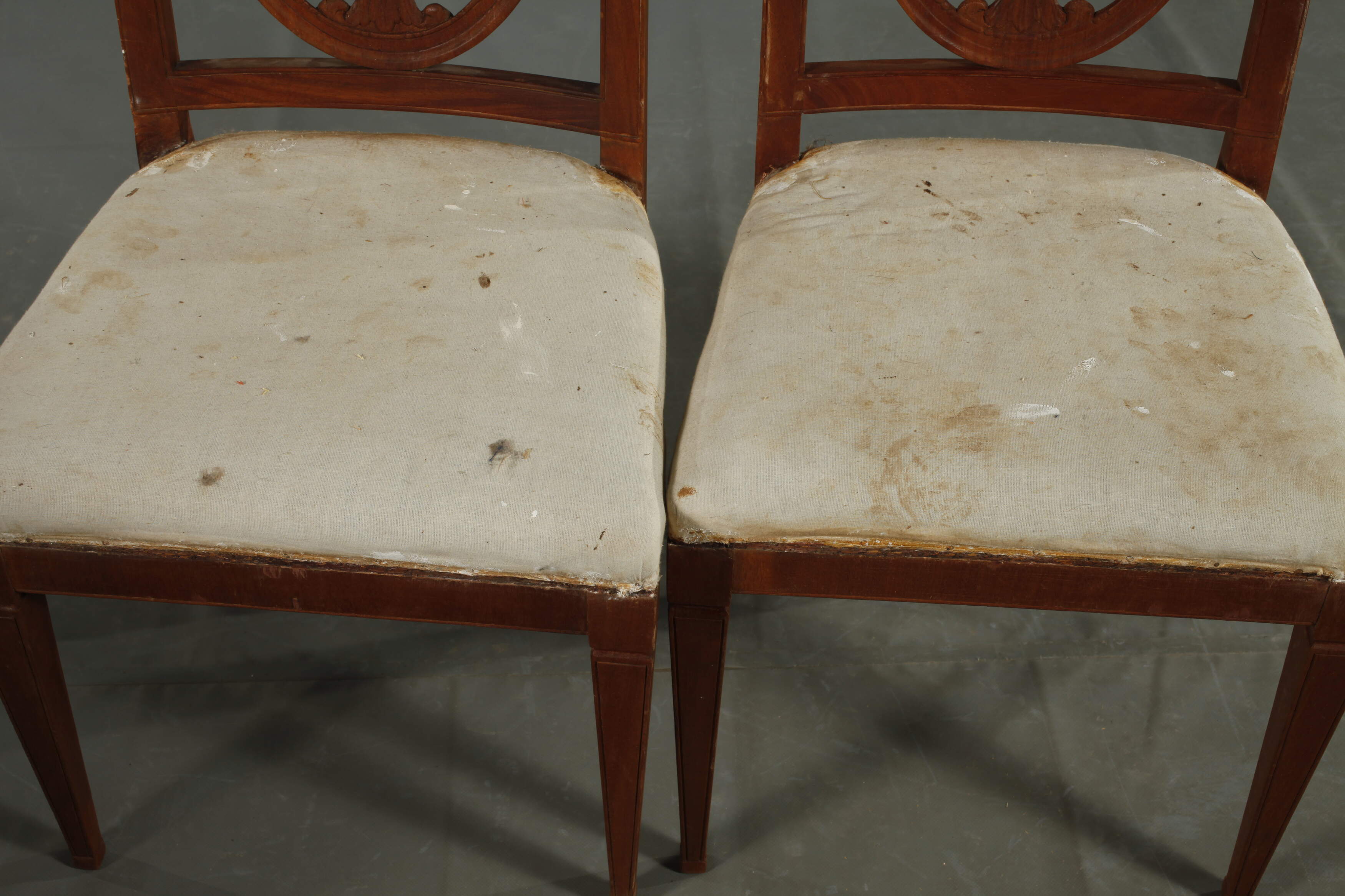 Twelve classicist chairs - Image 2 of 6
