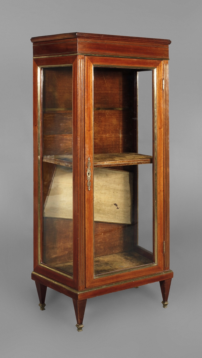 Small neoclassical display cabinet