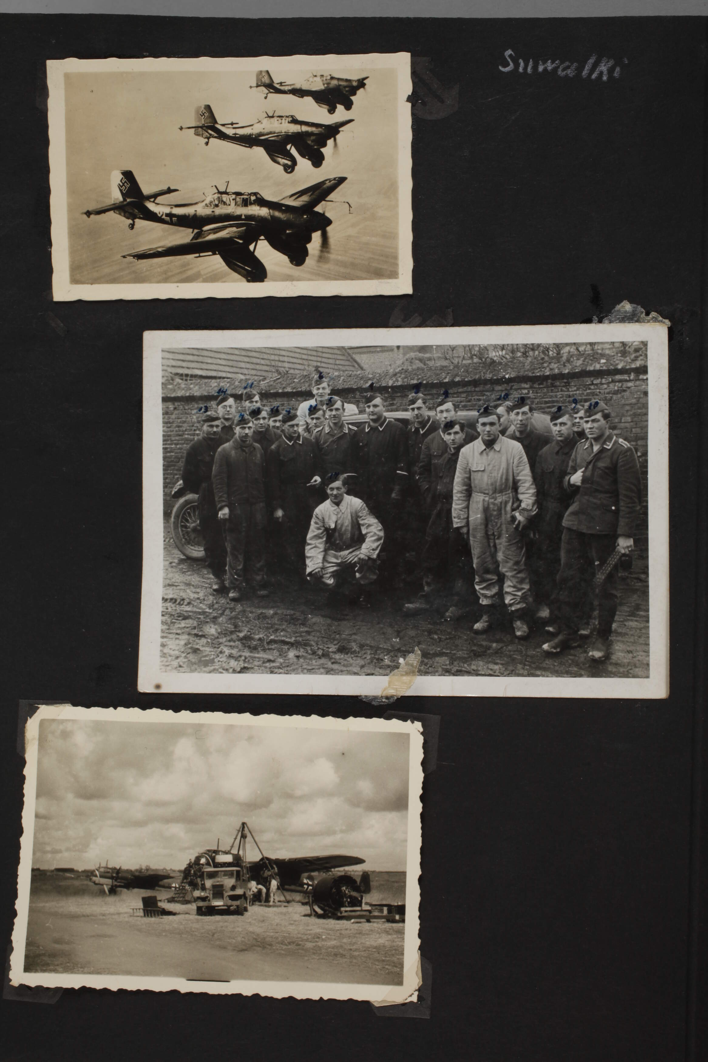Three World War II service photo albums - Image 9 of 11