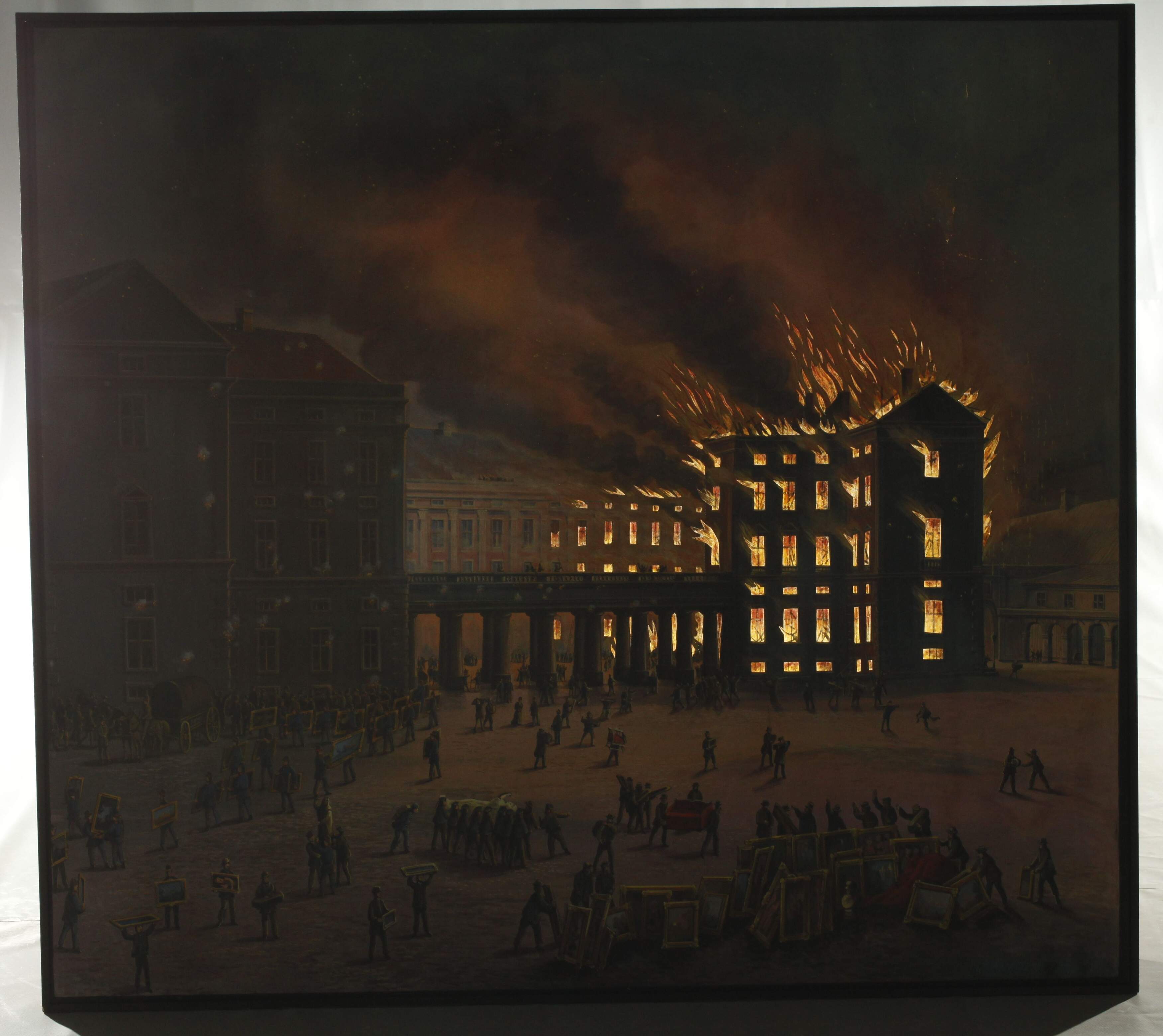 Jean Speth, Brand des Schlosses Christiansborg  - Bild 6 aus 9