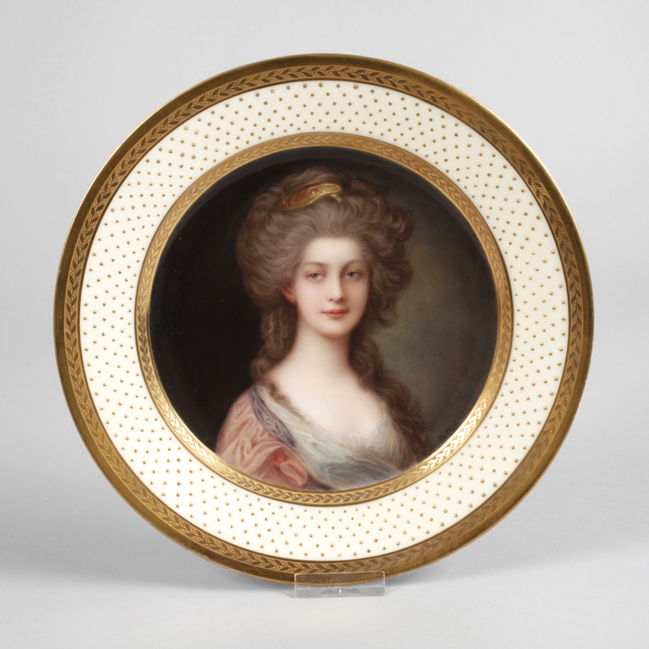 Hutschenreuther Hohenberg Portrait Plate Princess