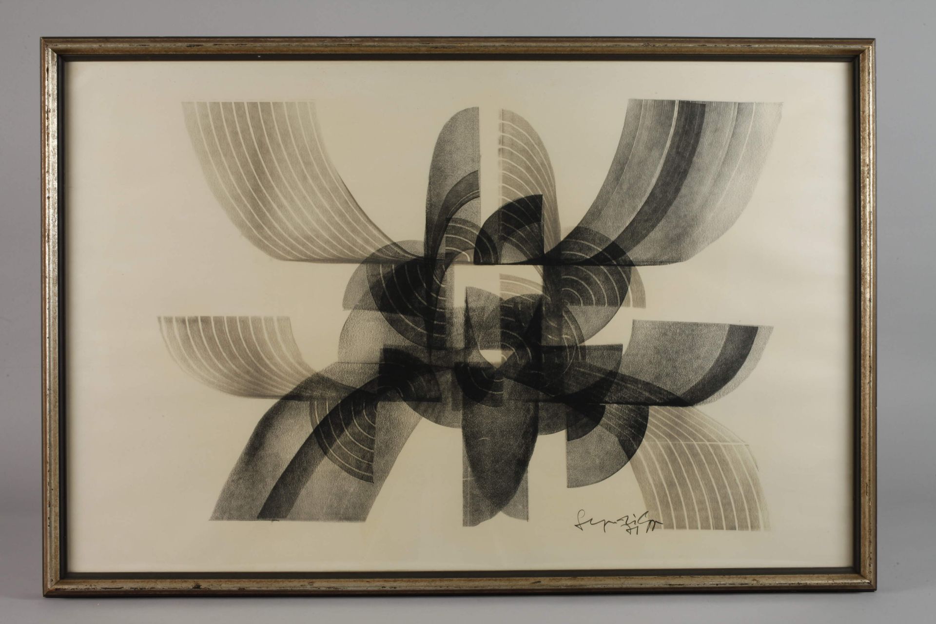György Segesdi, Zwei geometrische Kompositionen - Bild 2 aus 5