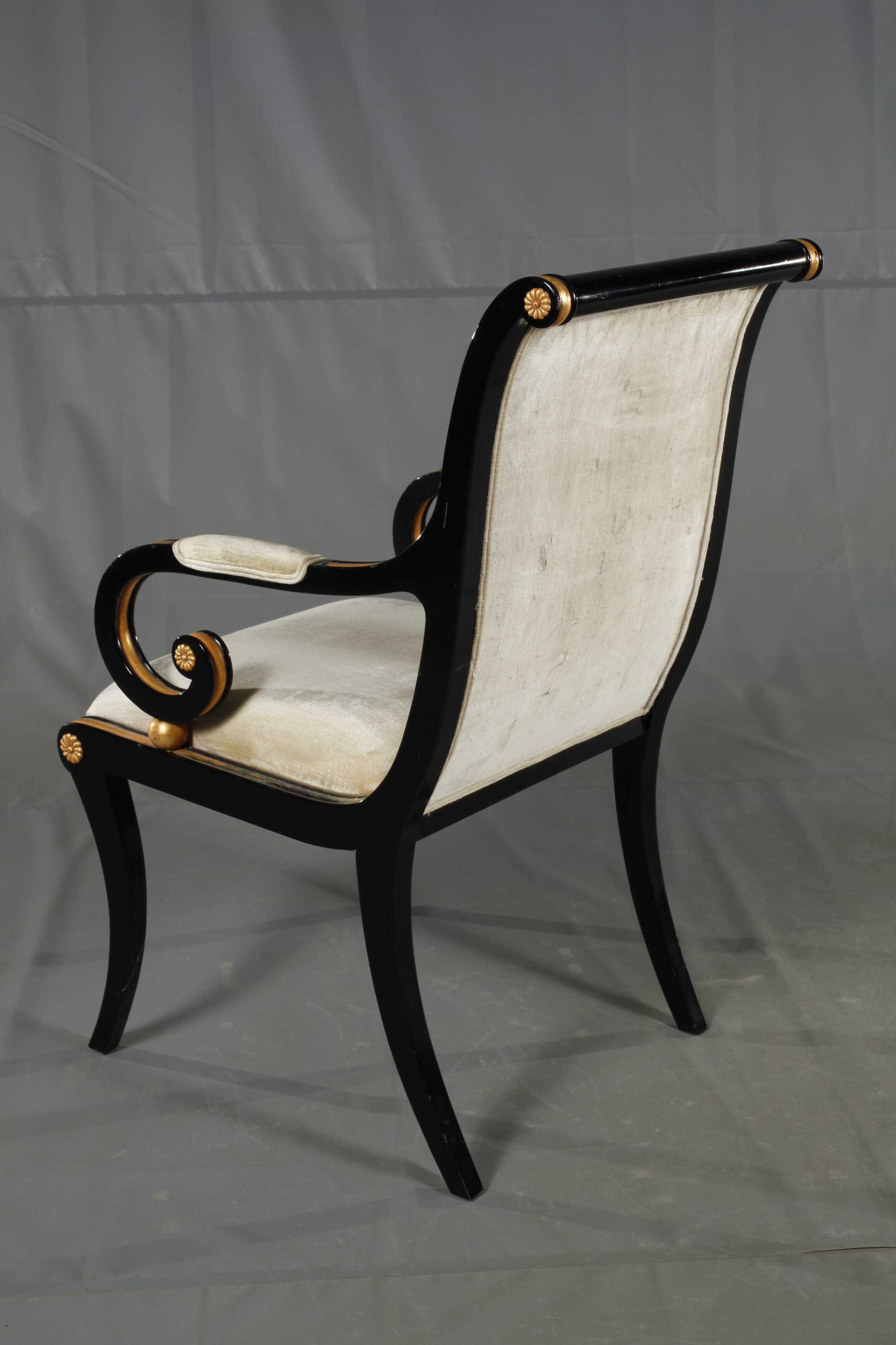 Two armchairs in Biedermeier style - Image 4 of 5