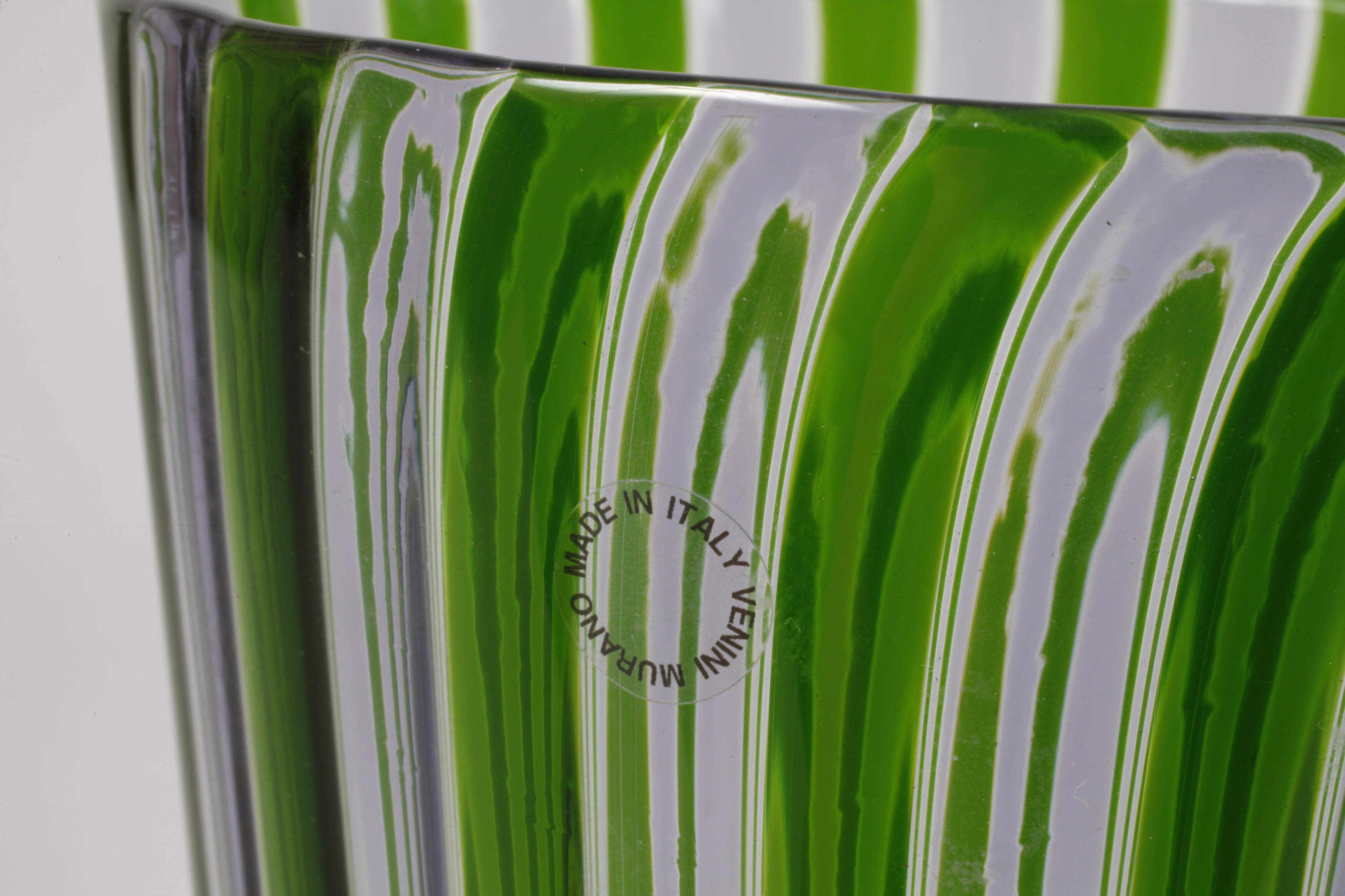 Venini Murano goblet vase - Image 3 of 6