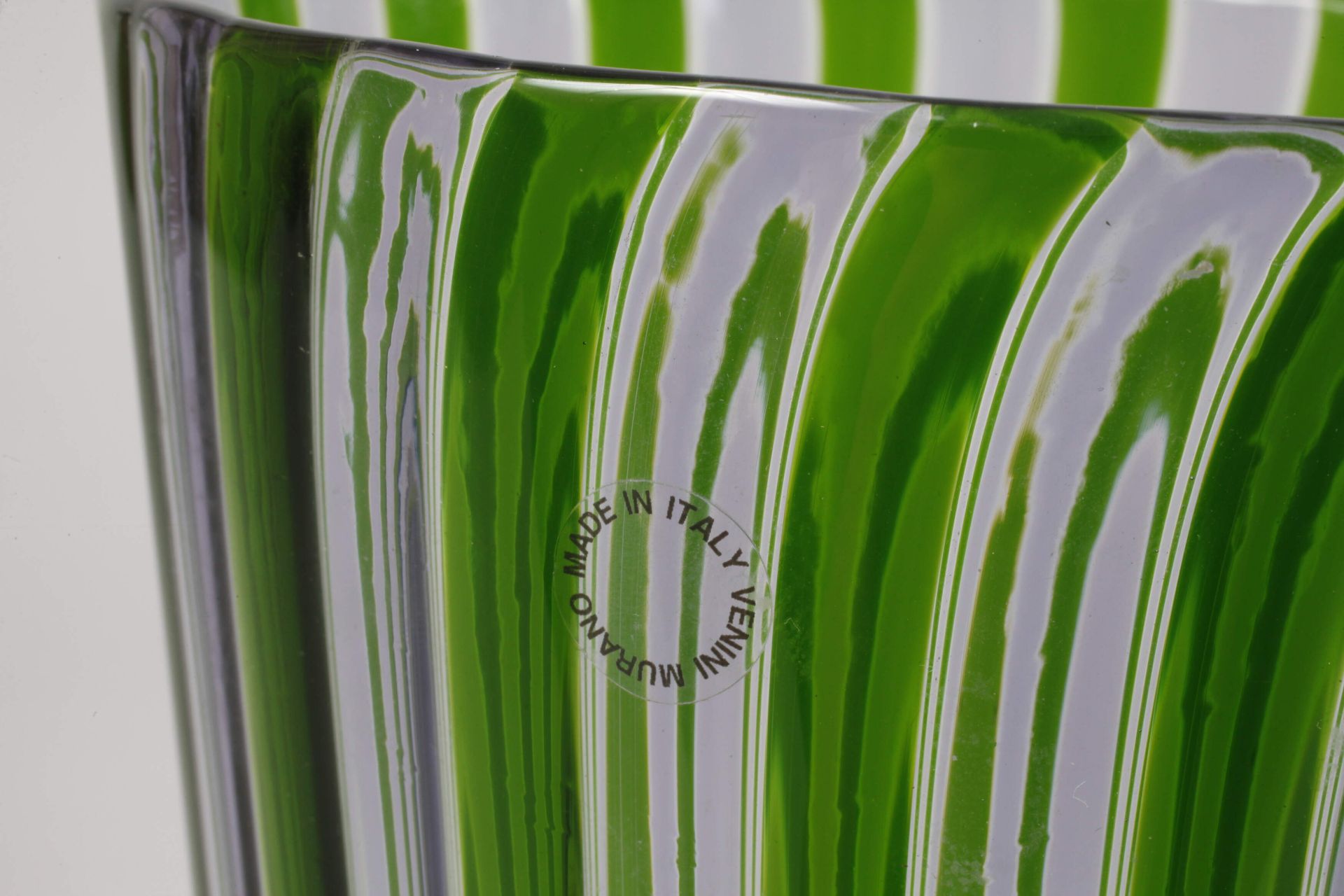 Venini Murano goblet vase - Image 3 of 6