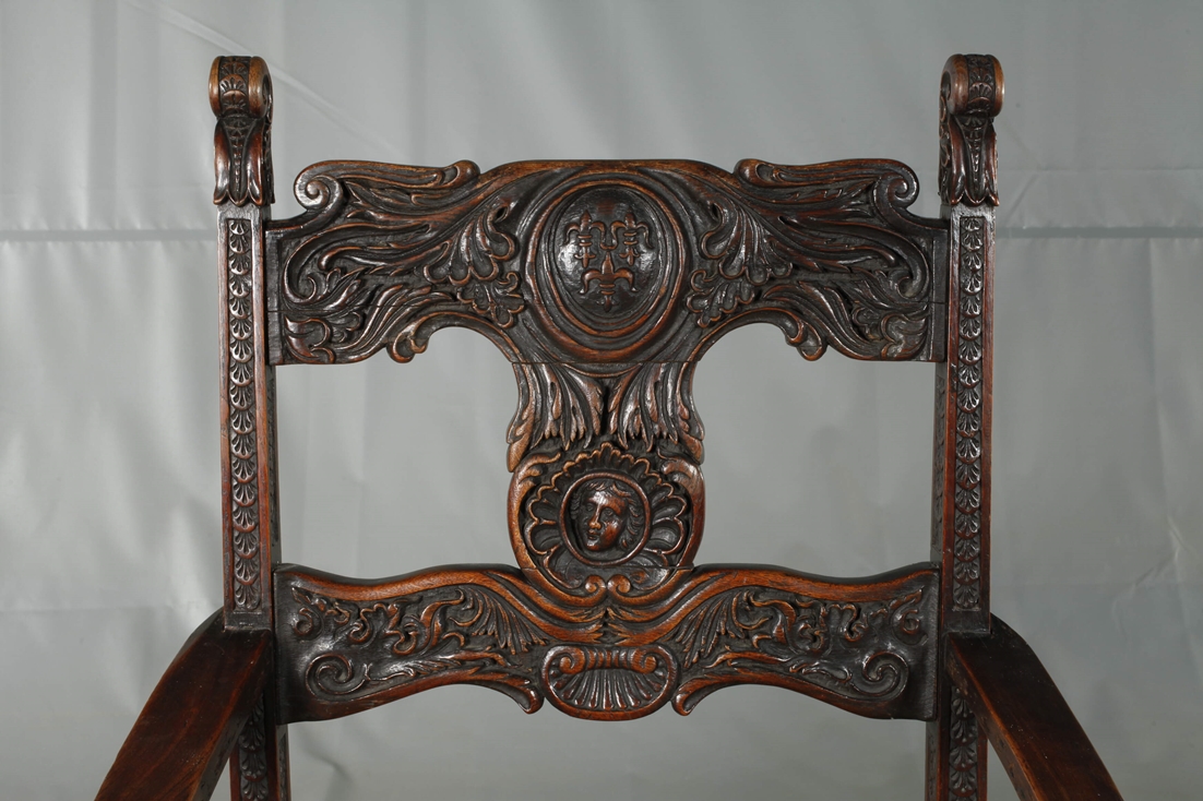 Baroque armchair - Image 3 of 7