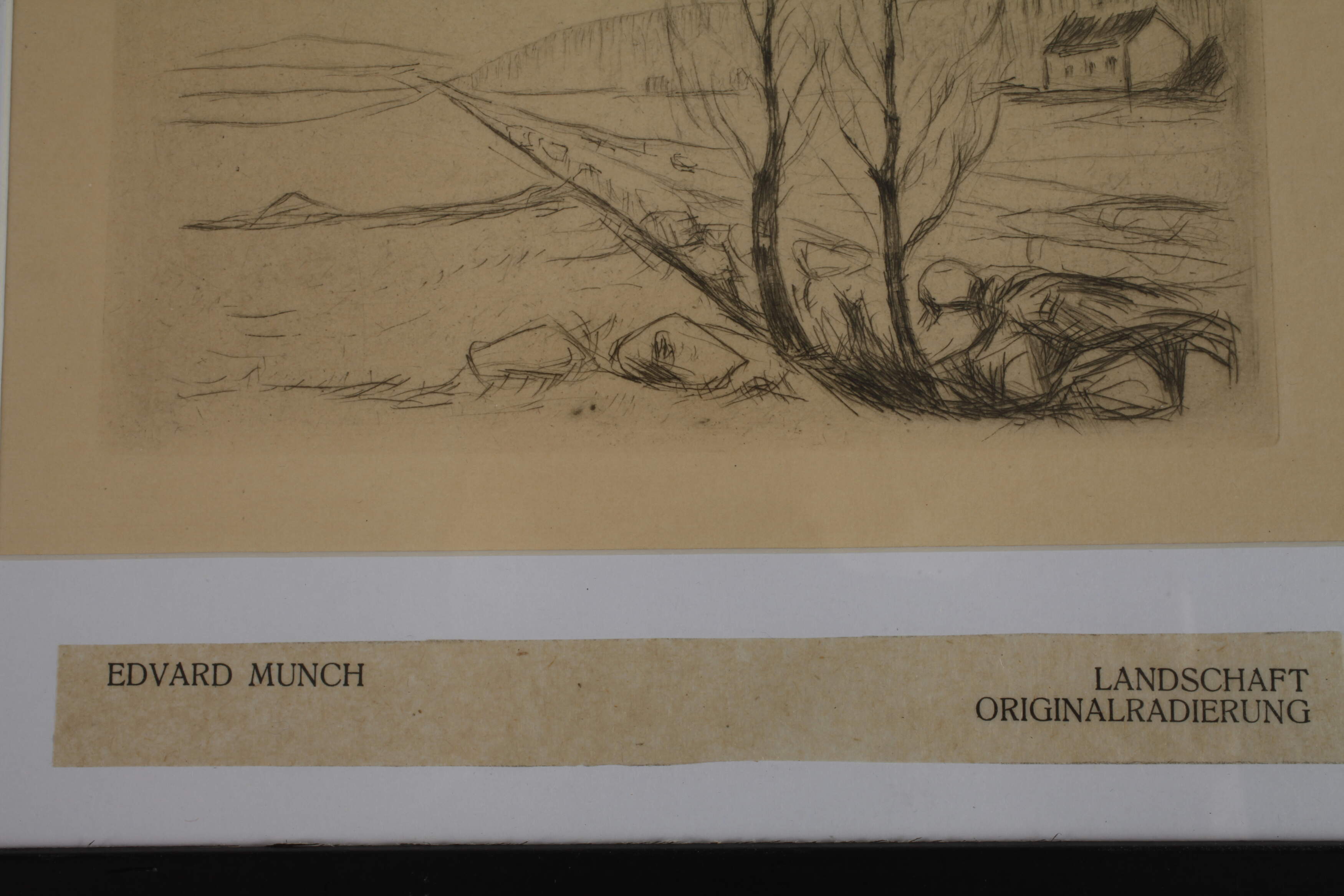 Edvard Munch, "Norwegian Landscape" - Image 3 of 6