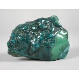 Grinded malachite