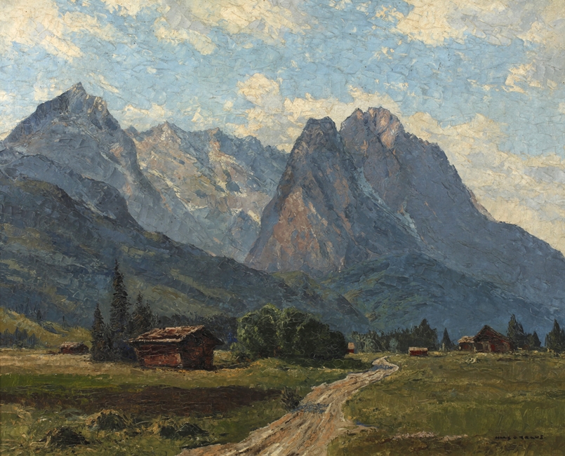 Hans Otto Kraus, "Wetterstein bei Garmisch"
