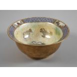 Bowl with lustre glaze