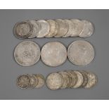 Convolute silver coins empire