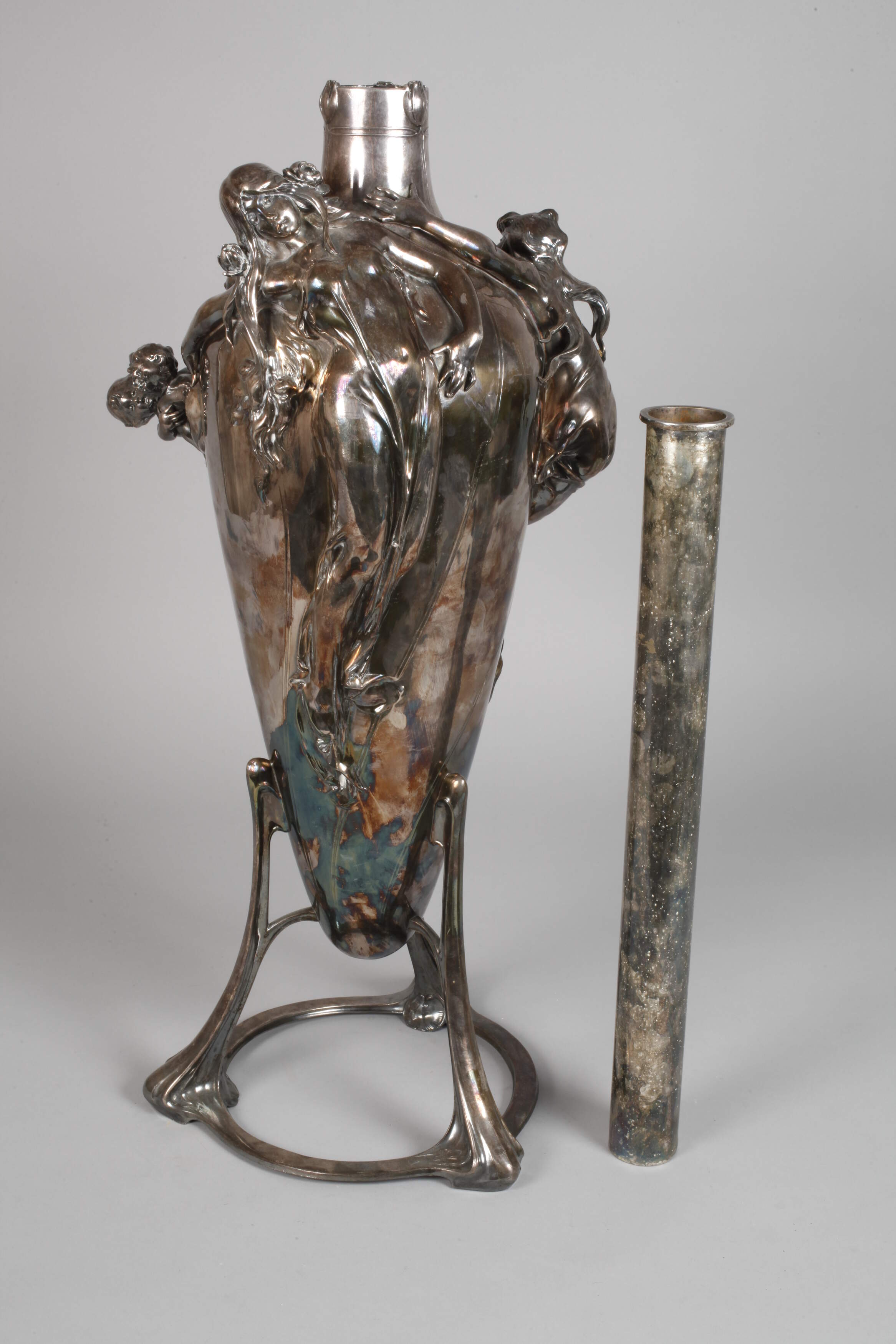 Hugo Meinhardt large Art Nouveau vase - Image 7 of 7