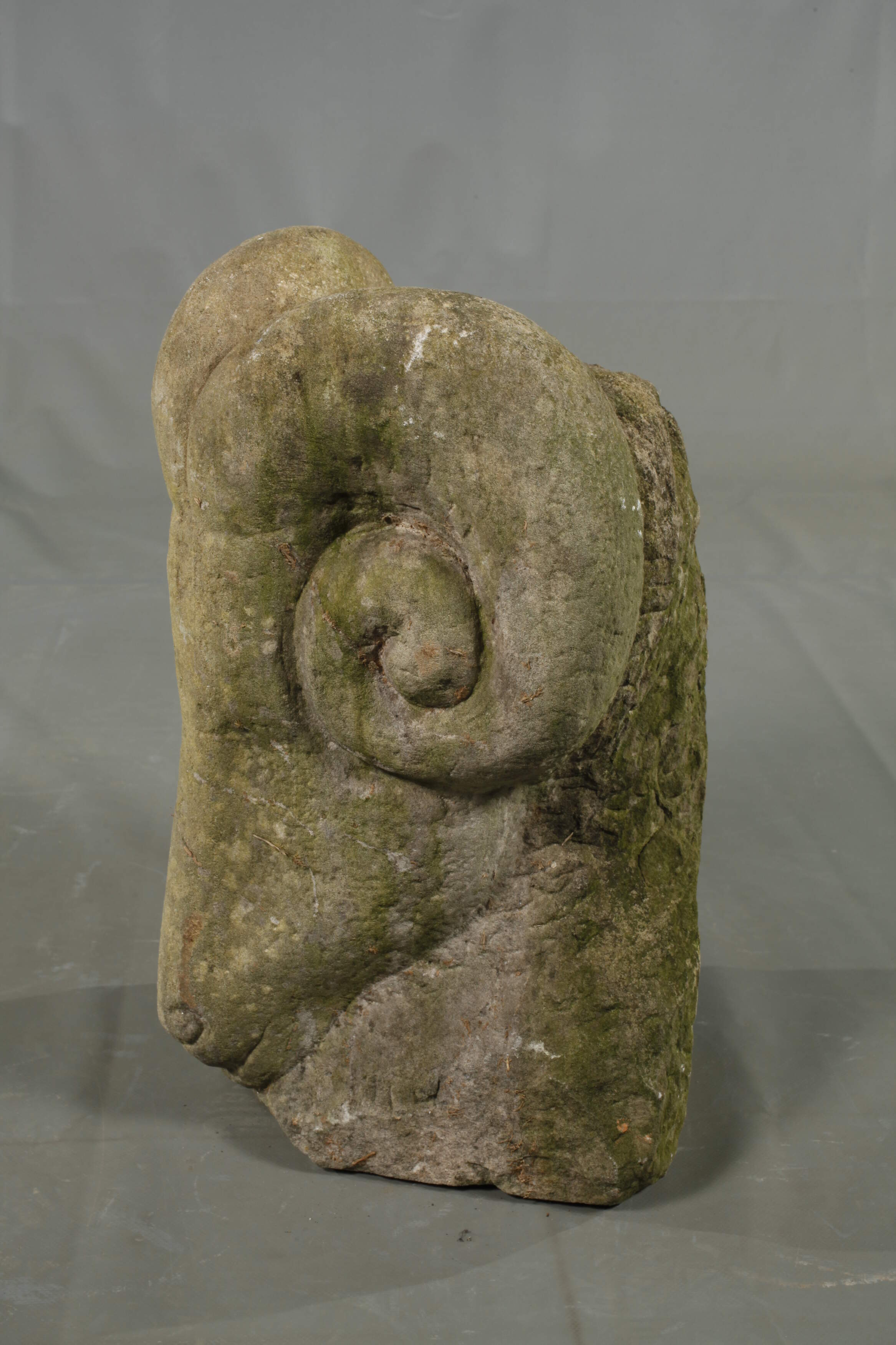 A ram's head sandstone - Image 2 of 2