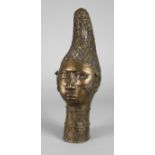 Bronzeskulptur Westafrika