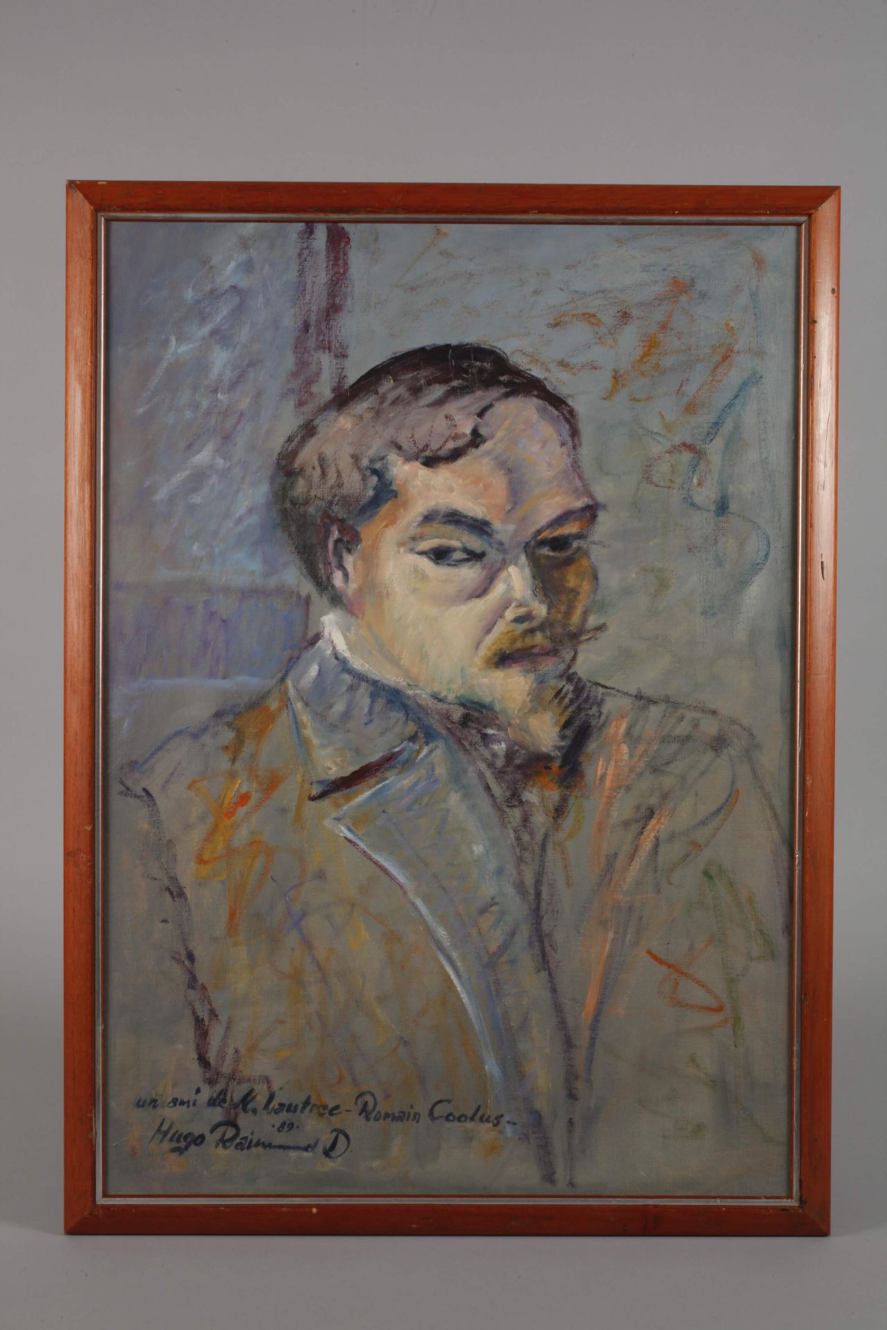 Hugo Raimond, Portrait nach Henri de Touluse-Lautrec - Bild 2 aus 3