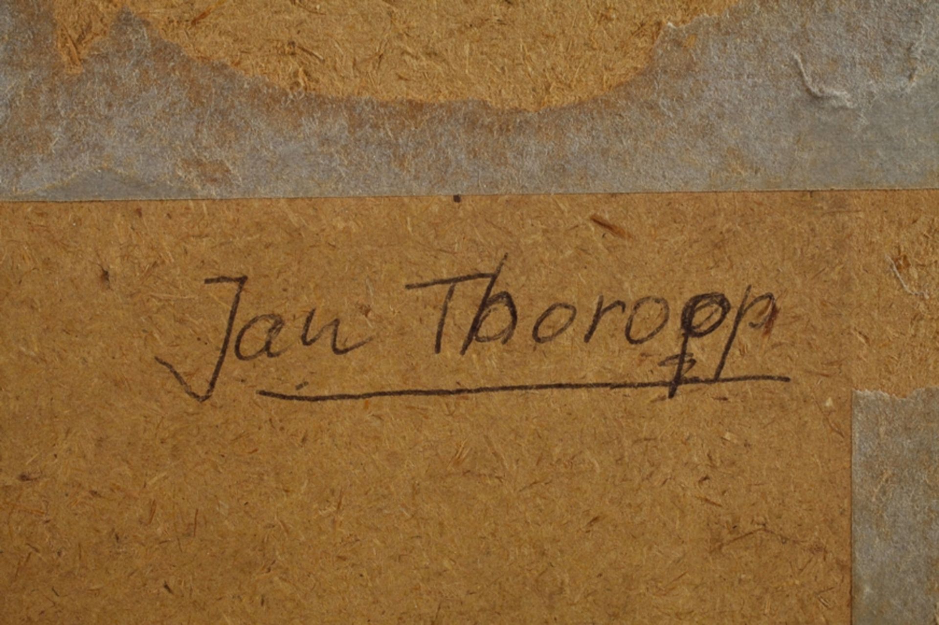 Jan Toorop, attr., Bergarbeiter - Bild 5 aus 5