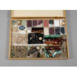 Extensive collection of gemstones
