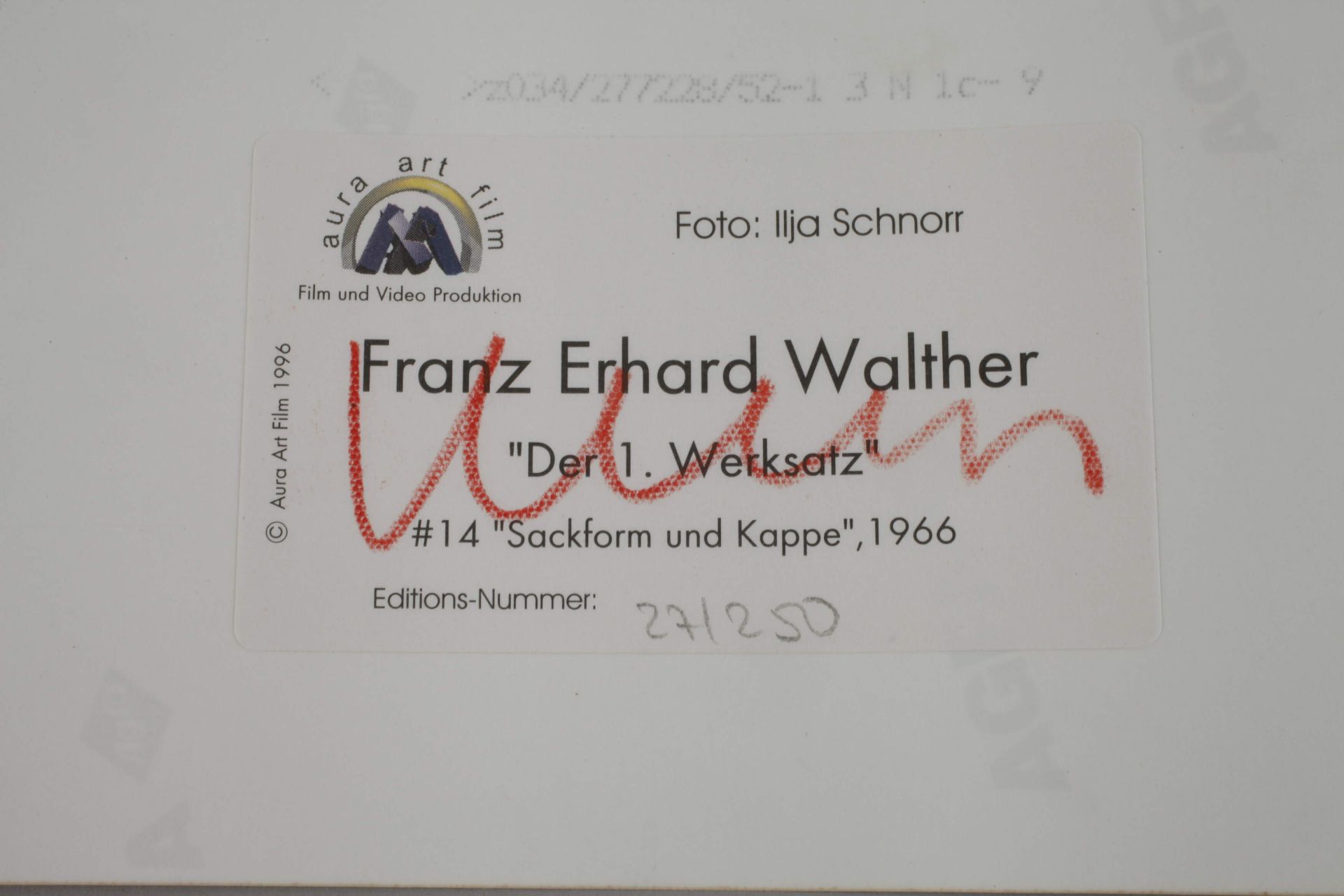 Franz Erhard Walther "Die Werkhandlung – Teil 1" - Bild 4 aus 4