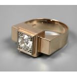 Men's ring Art Deco