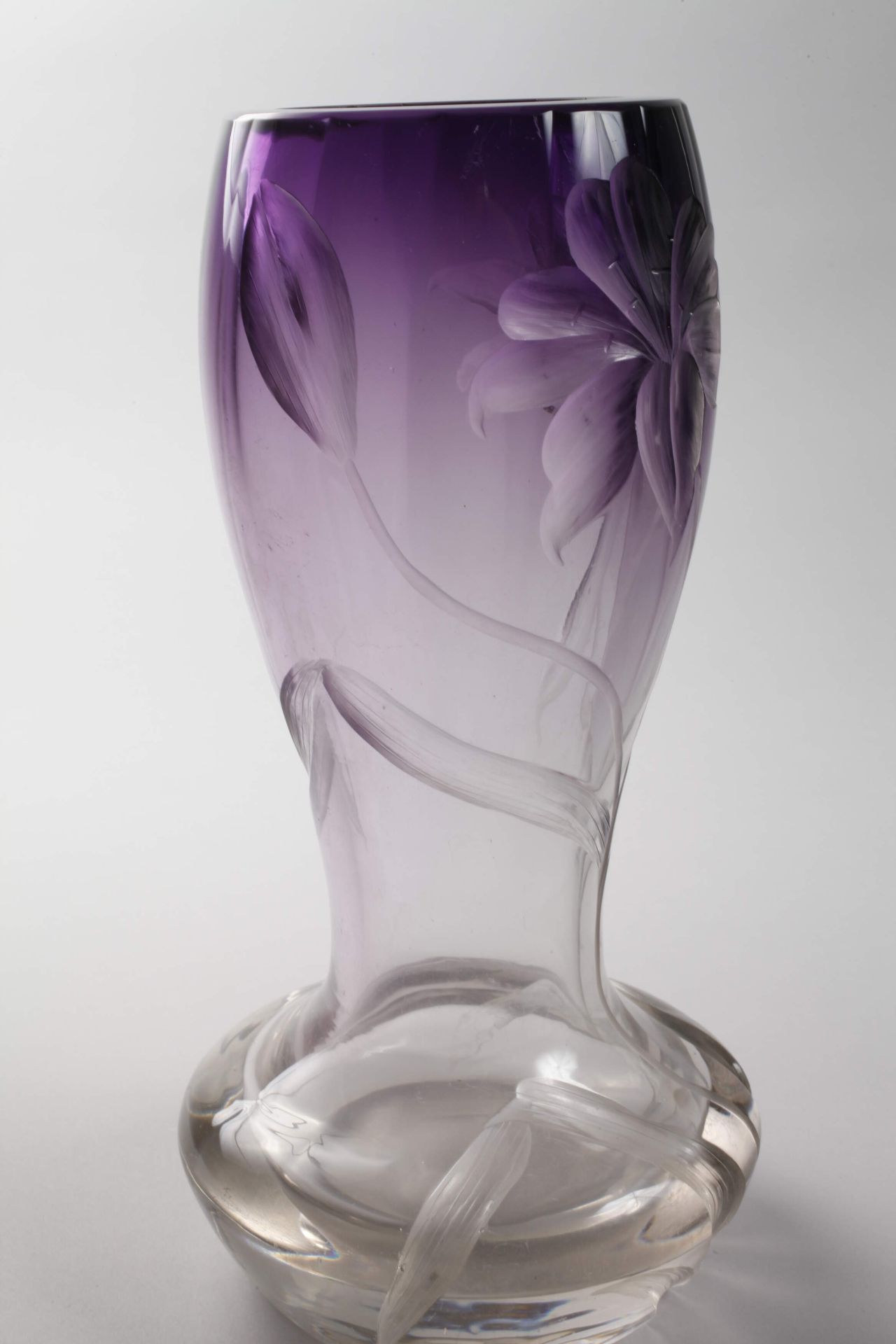 Moser Karlsbad vase "Violettin" - Image 2 of 3