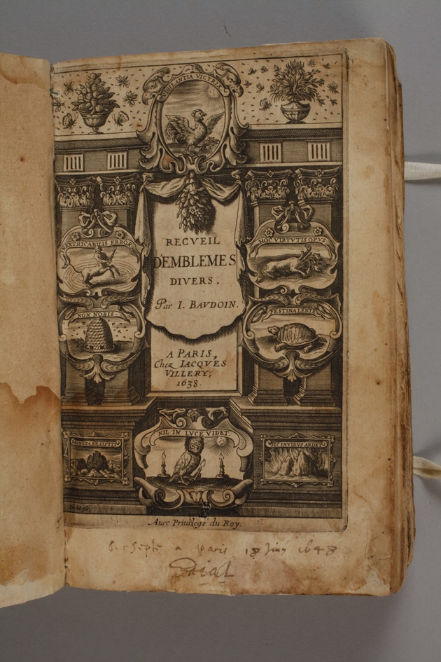 Recueil D'Emblèmes Divers 1638 - Bild 2 aus 8