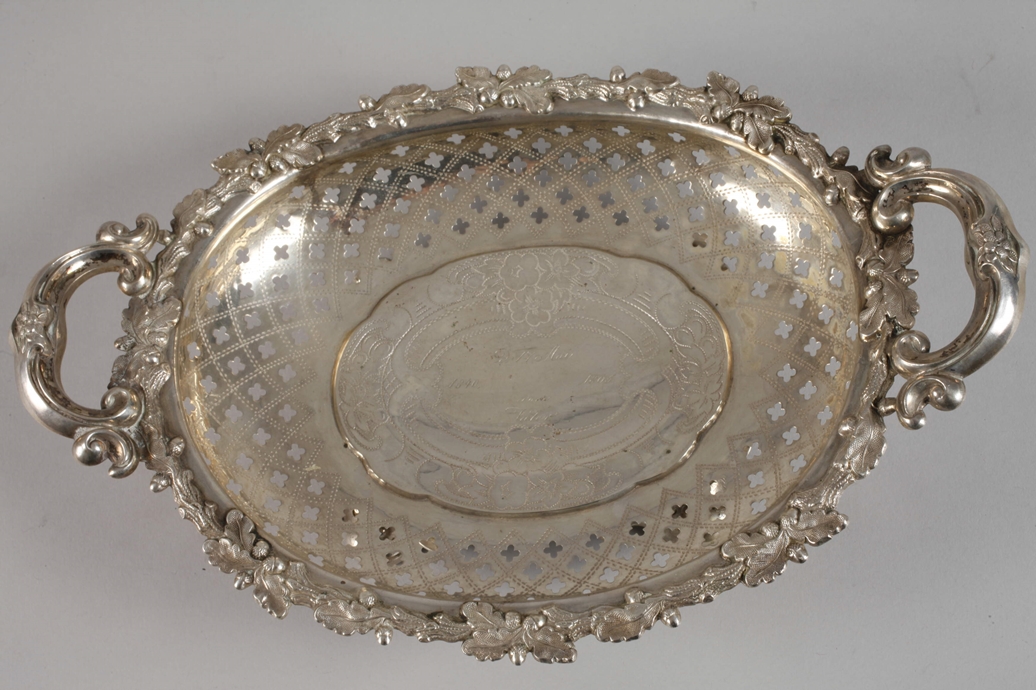 Silver Biedermeier bowl - Image 3 of 5