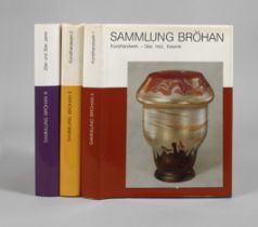 Drei Kataloge Sammlung Bröhan