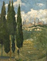 Martin Kurreck, Blick auf San Gimignano