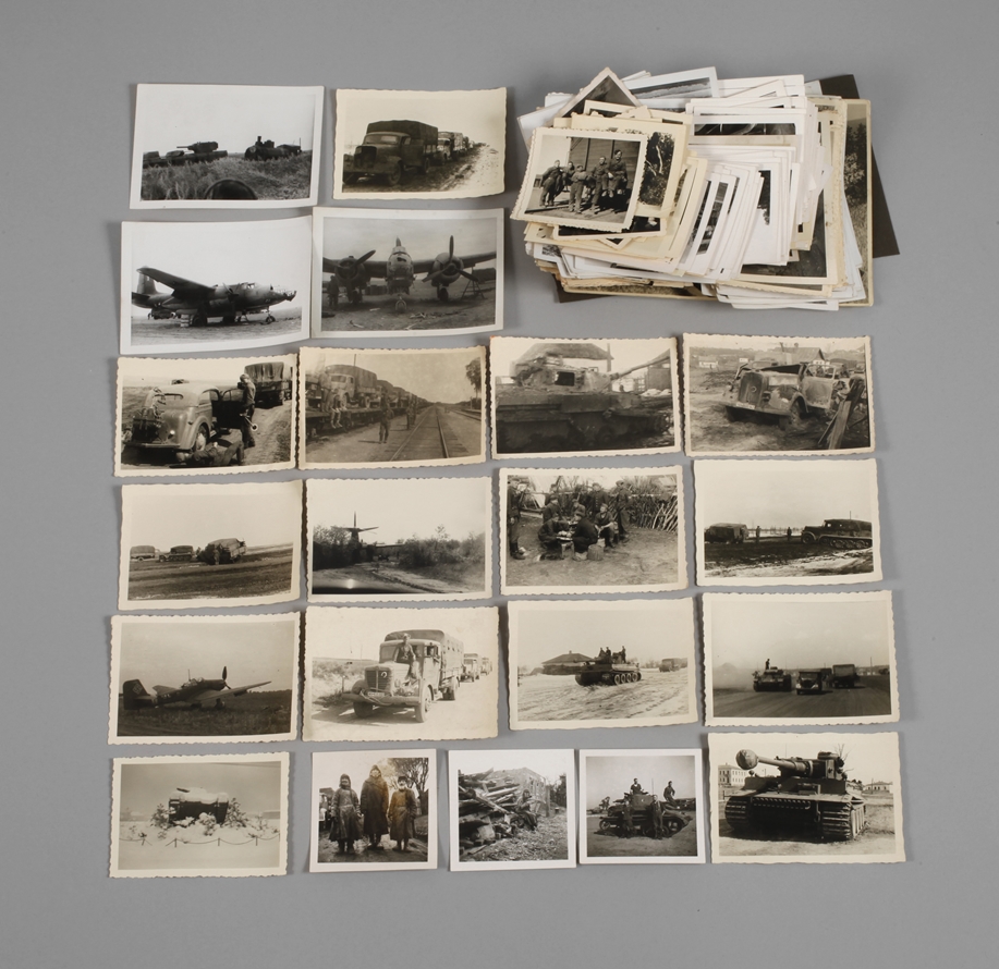 A collection of photos from World War II