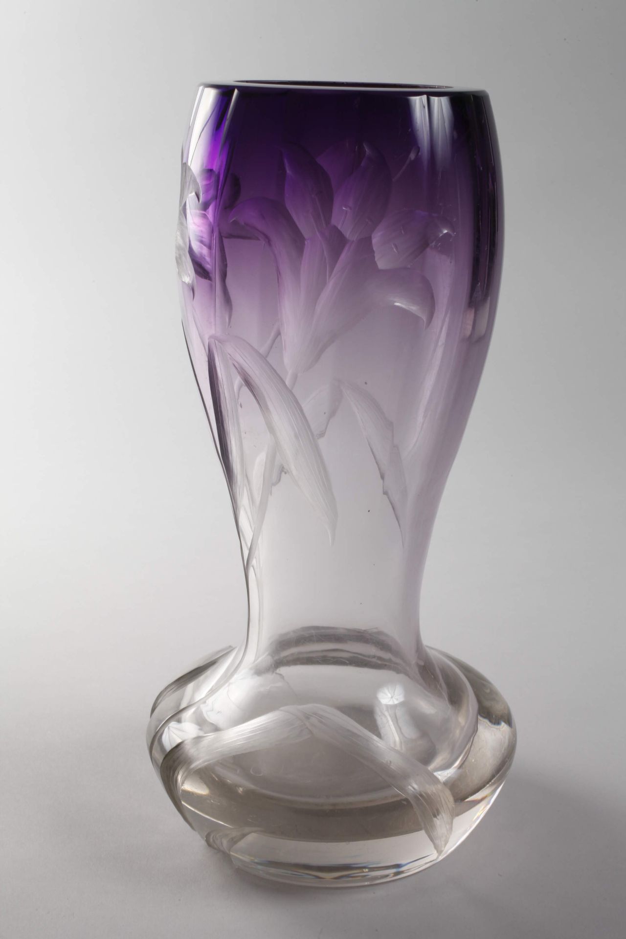 Moser Karlsbad vase "Violettin" - Image 3 of 3