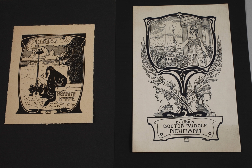 Convolute of Art Nouveau libris - Image 2 of 4