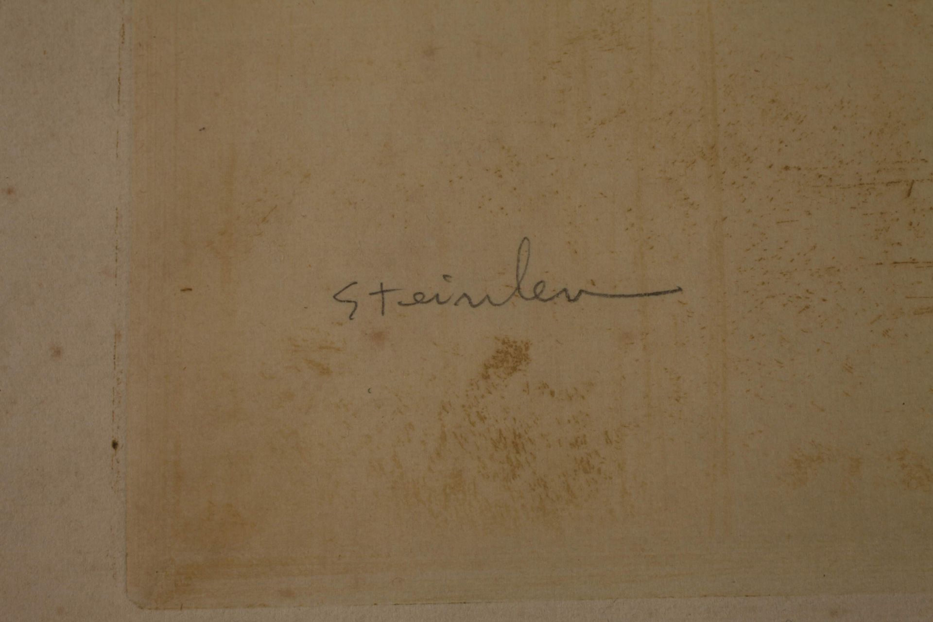 Théophile Alexandre Steinlen, Sitzender Frauenakt - Image 3 of 3