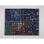 Extensive collection of gemstones