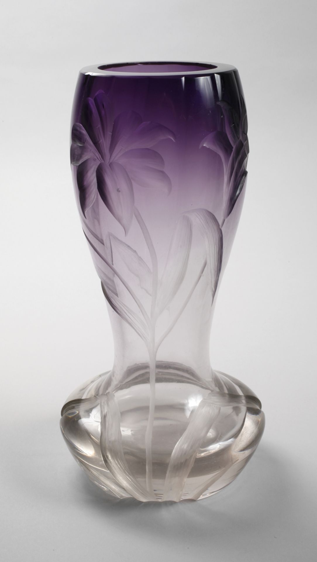 Moser Karlsbad vase "Violettin"