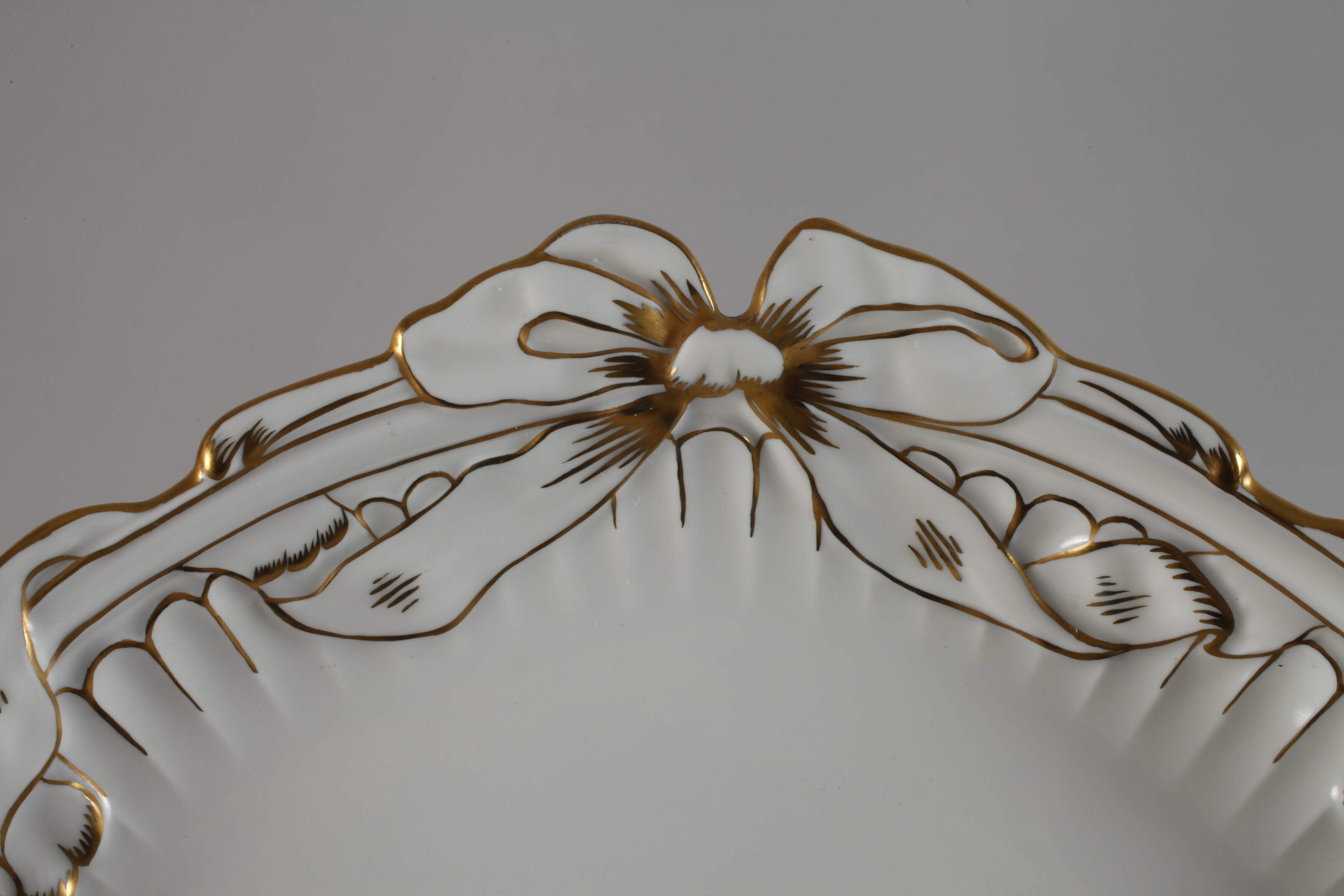 Meissen bow plate "Naturalistic Flower" - Image 4 of 6