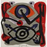 A. R. Penck, sheet from the Copenhagen Suite II