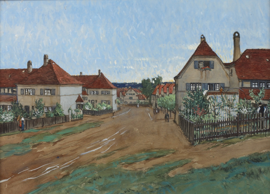 Fritz Beckert, Street view Hellerau