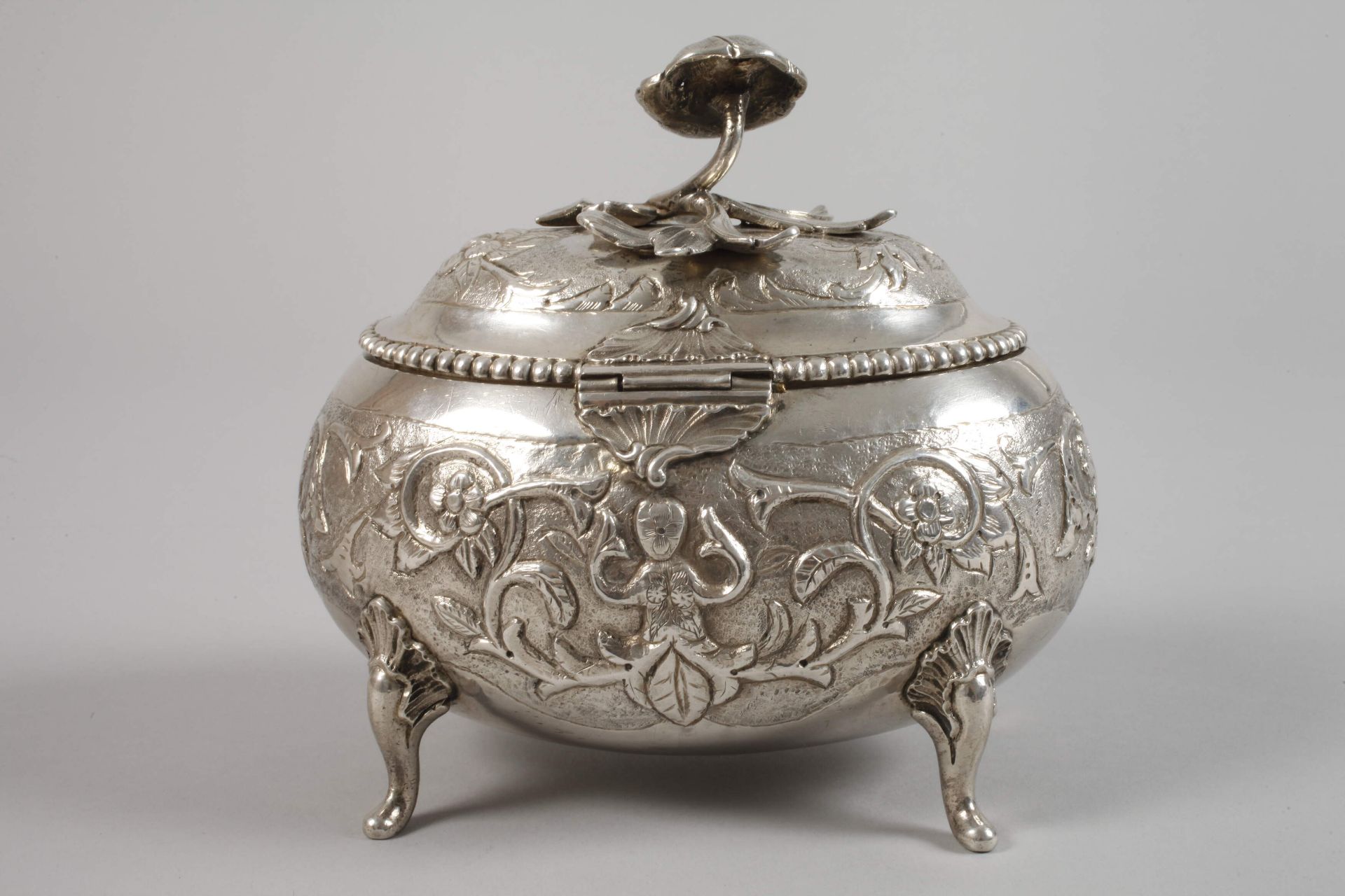 Silver sugar bowl Gdansk  - Image 3 of 5