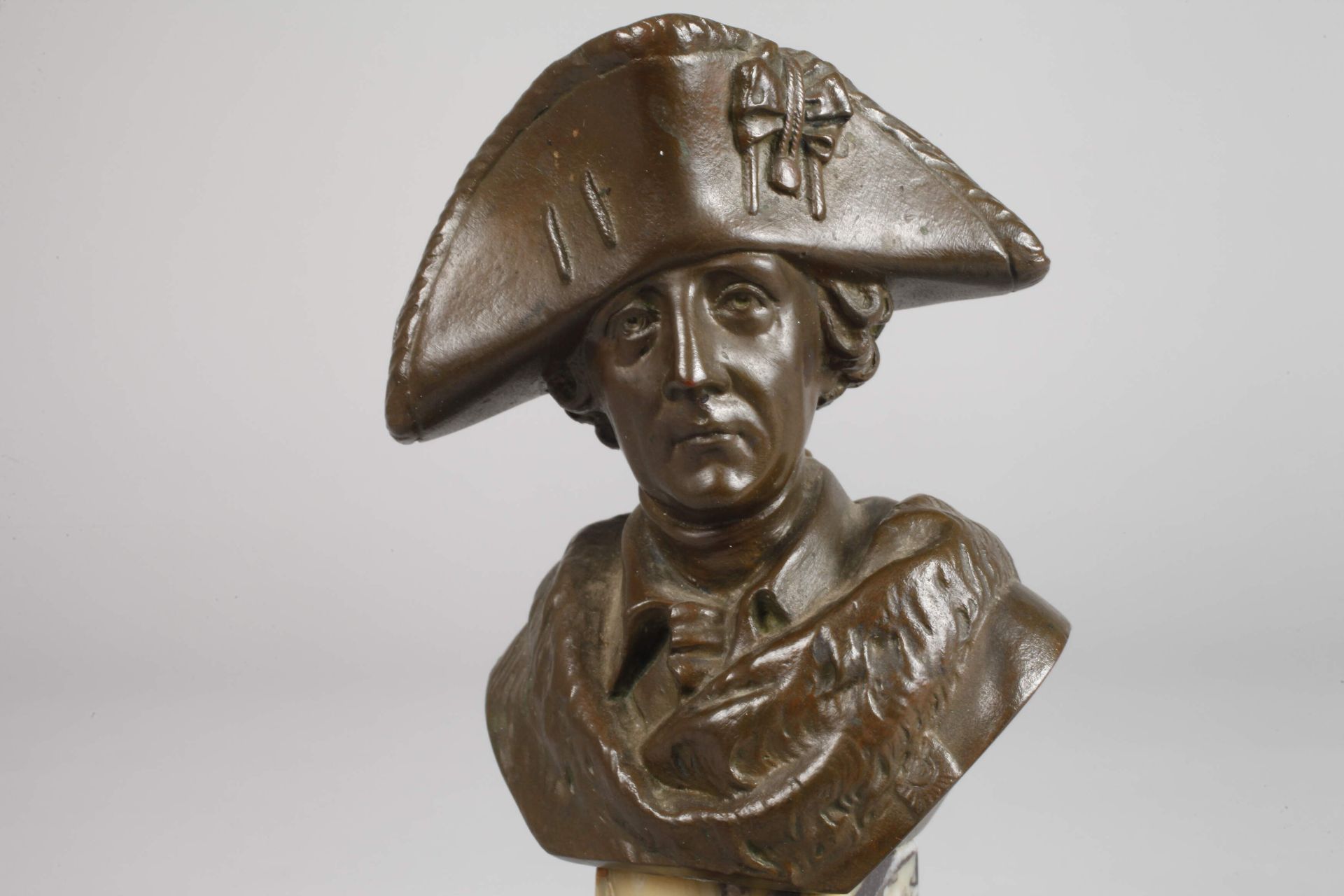 Bust of Frederick II of Prussia - Image 2 of 5