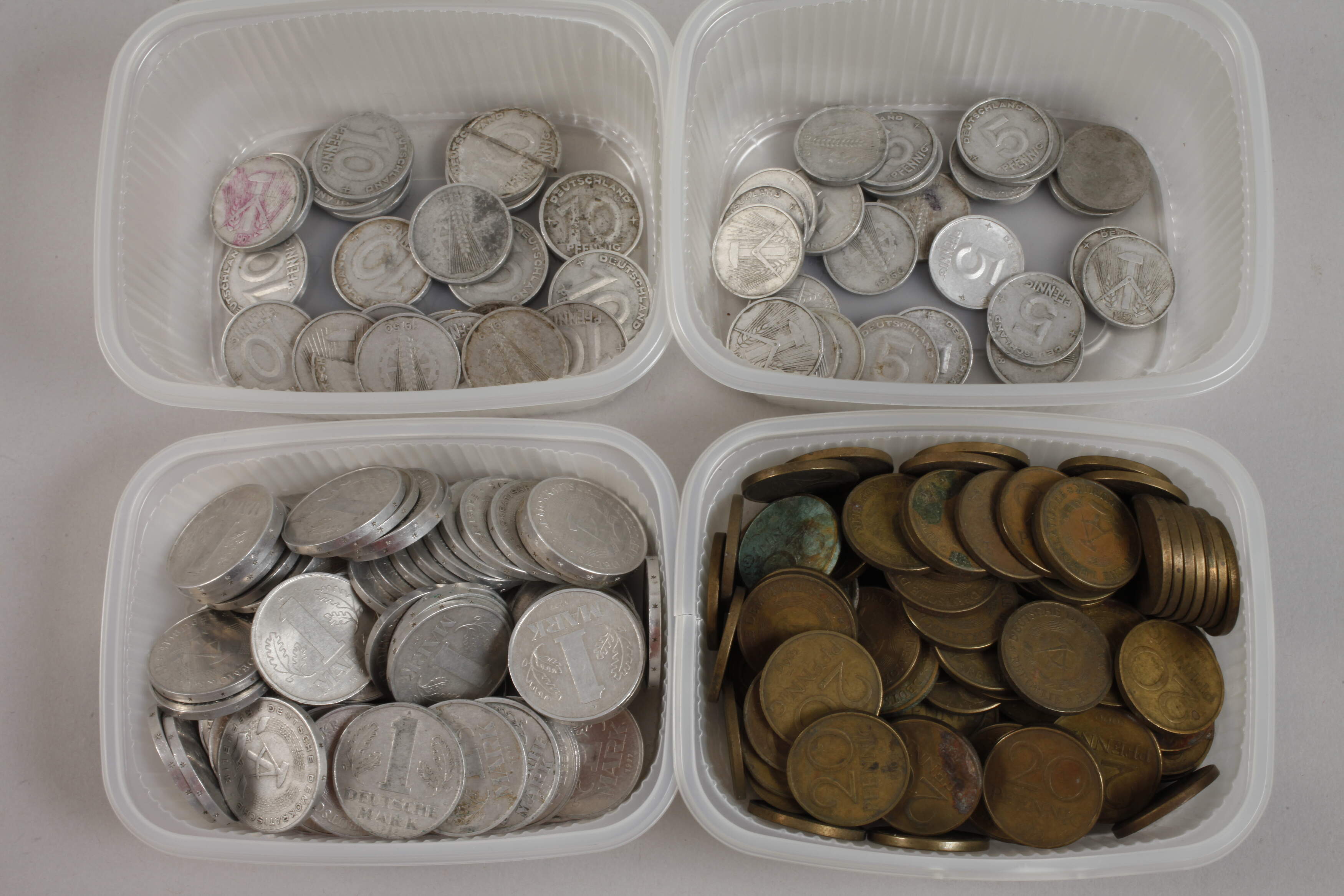 Large collection of GDR coins and banknotes - Image 6 of 6