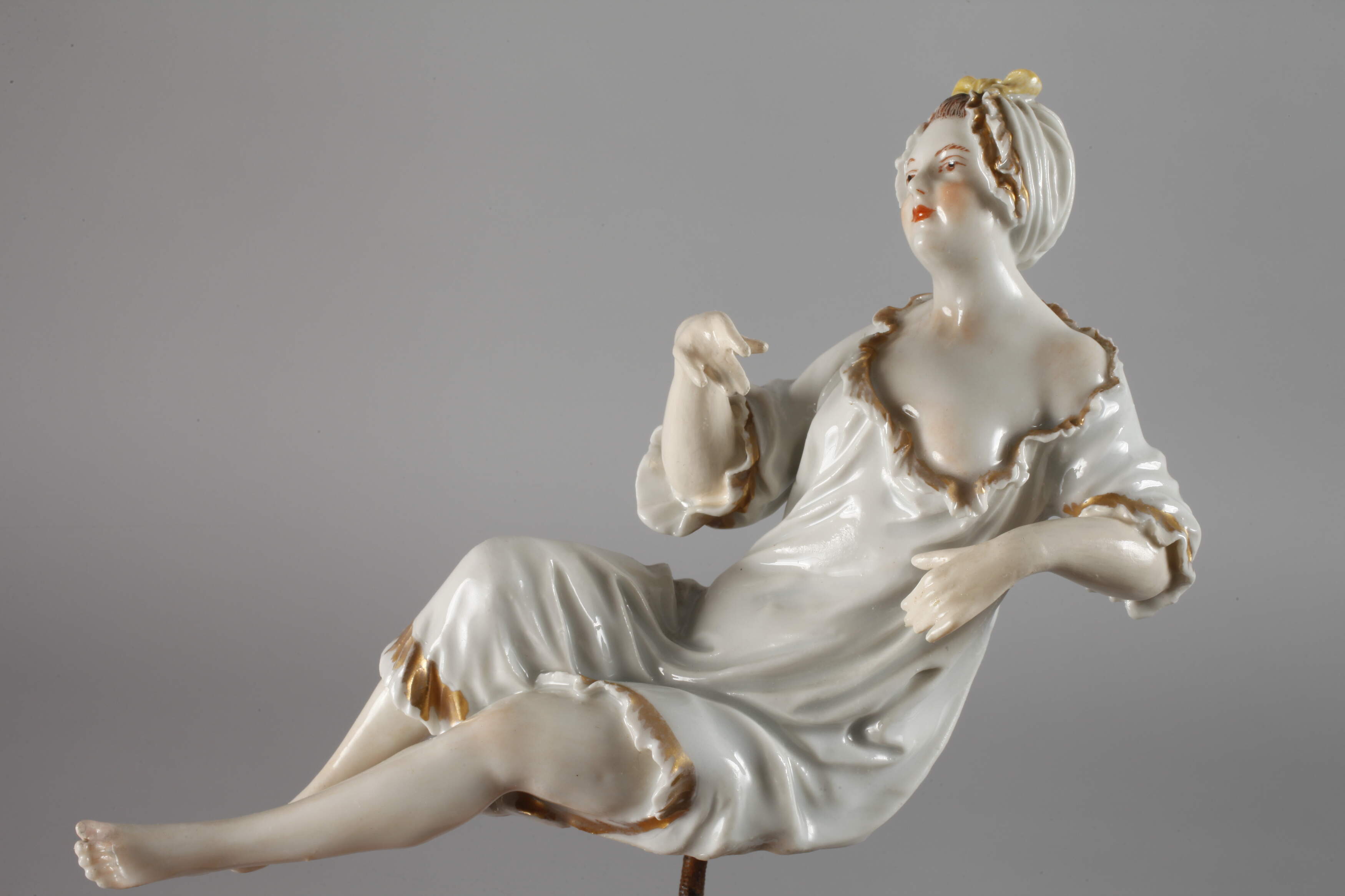 Volkstedt Rococo group "Le Bain/Das Bad" - Image 5 of 10
