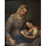 Die heilige Anna mit Maria