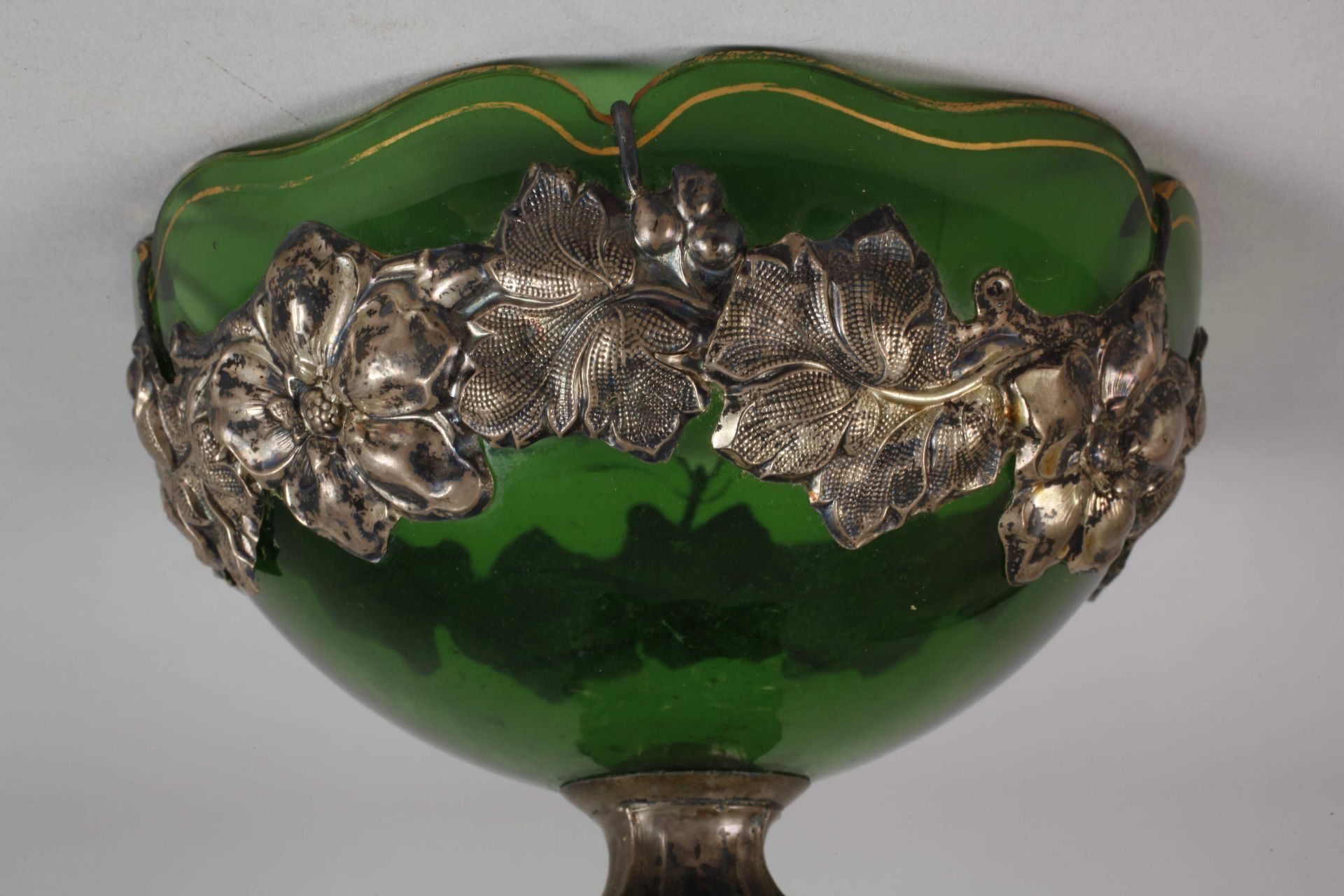 Tazza with silver foot - Image 3 of 5