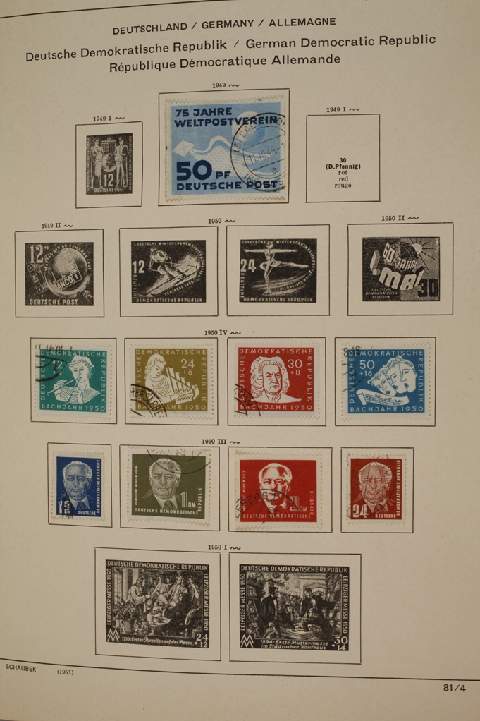 Briefmarkensammlung BRD und DDR - Bild 12 aus 13