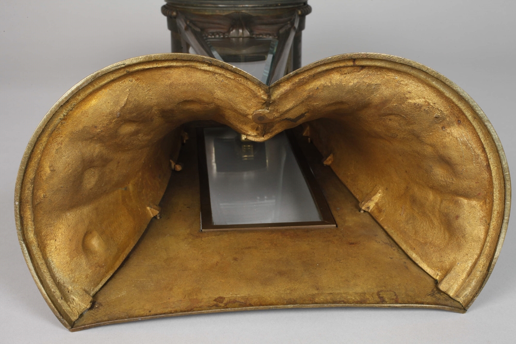 Large bronze Art Nouveau pendulum - Image 8 of 8
