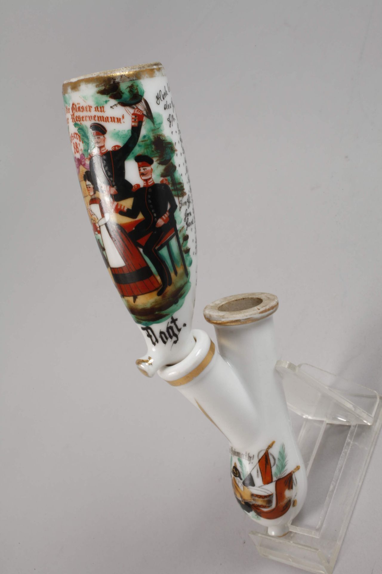 A collection of porcelain pipes - Image 3 of 6