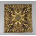 Patriotic decorative blanket by Kaiser Wilhelm II