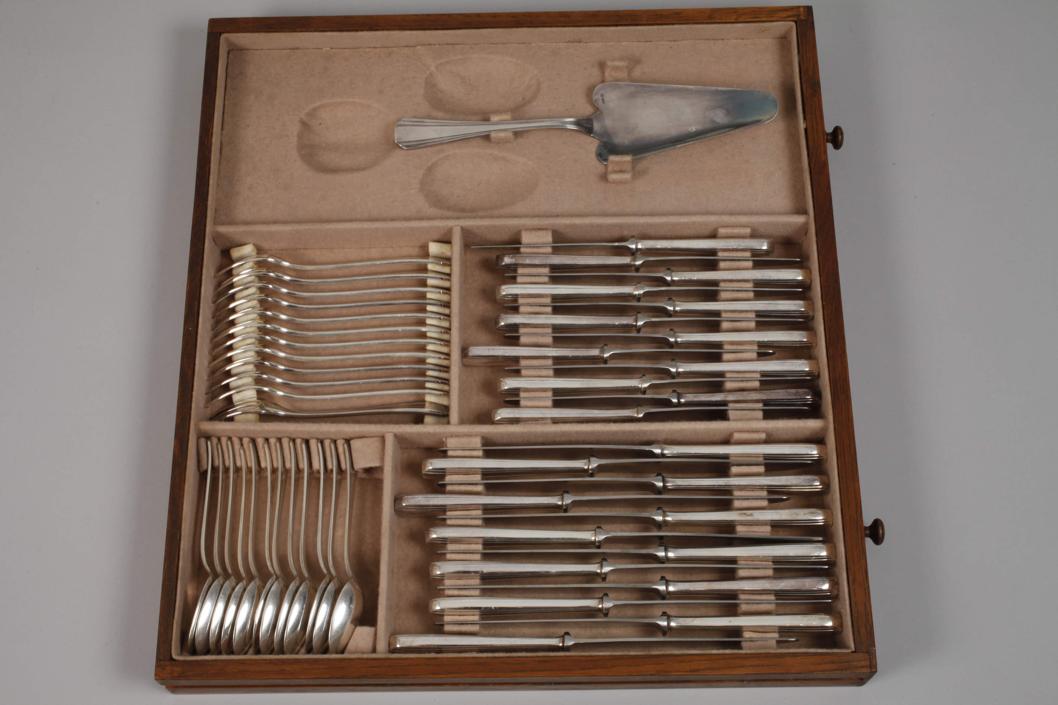 Orfèvrerie Christofle cutlery "Boreal" in a box - Image 6 of 10