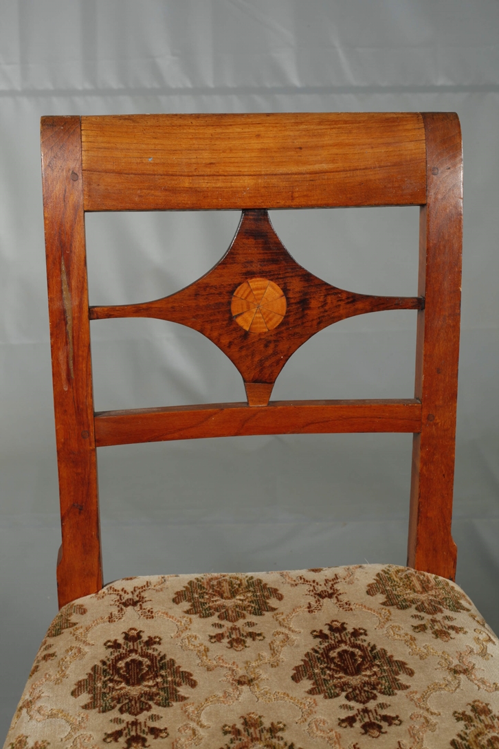 Pair of Biedermeier chairs - Image 3 of 5